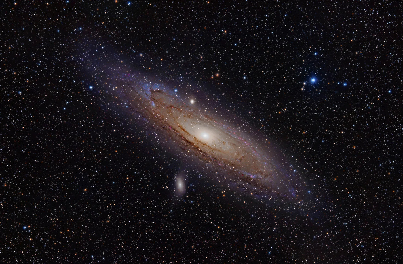 Find the Andromeda Galaxy from the UK: Overhead in November